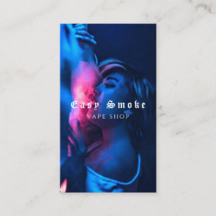 Vape Compre Smoke Black Cartão de visita