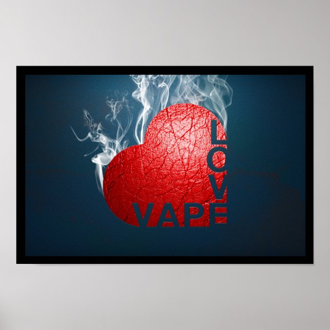 Vape Love Poster (Frente)