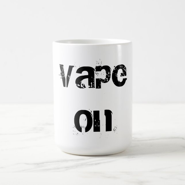 Vape na caneca de café (Centro)