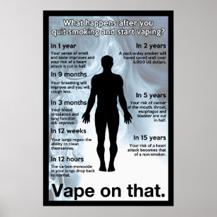 Vape nessa Poster de informação