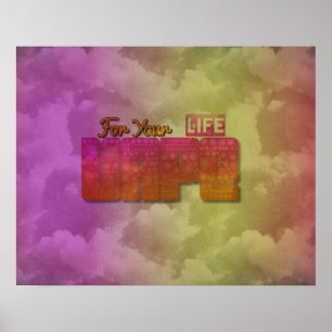 Vape para seus da vida do abstrato posters do