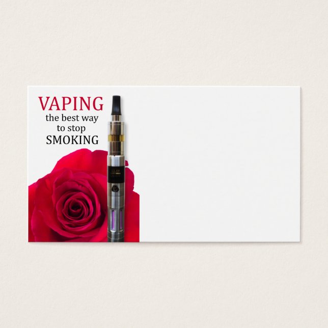 Vaping e rosa (Frente)