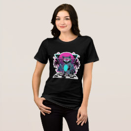 Vaporwave Guaxinim Estética Retro dos Anos 80
