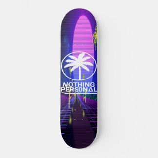 Vaporwave Palmeiras Skateboard