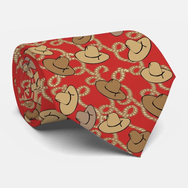 Vaqueiro e gravata ocidentais dos laços (Rolled)