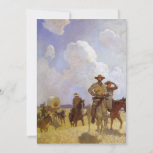 Vaqueiros Antigos, O Conjunto Parkman por NC Wyeth