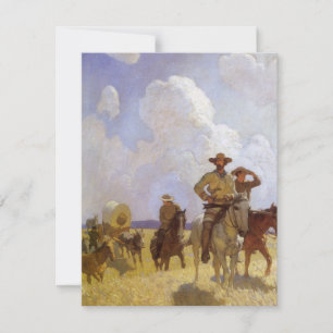 Vaqueiros Vintage, O Conjunto Parkman por NC Wyeth