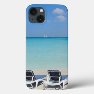 Varadero, Cuba. Cadeiras De Areia E Praia