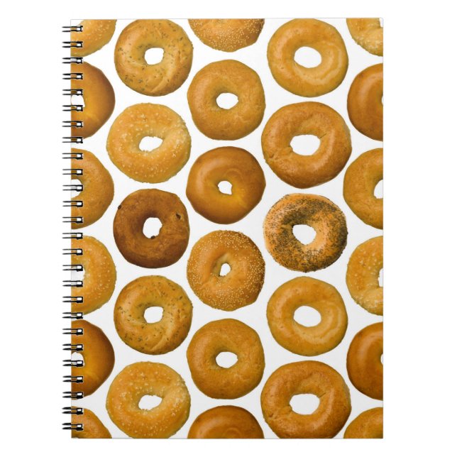 Variedade de caderno dos Bagels (Frente)