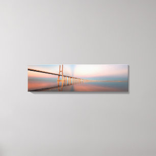 Vasco da Gama Bridge Canvas Arte Panorâmica
