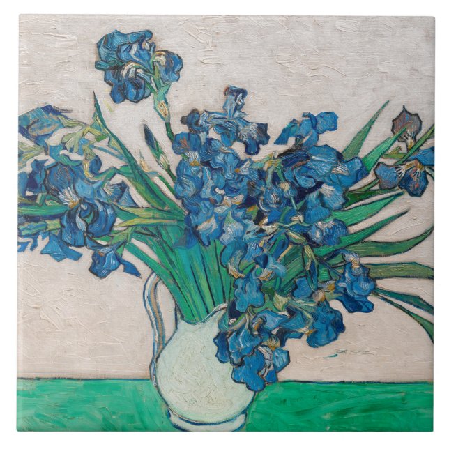 Vase com irlandeses, Van Gogh (Frente)