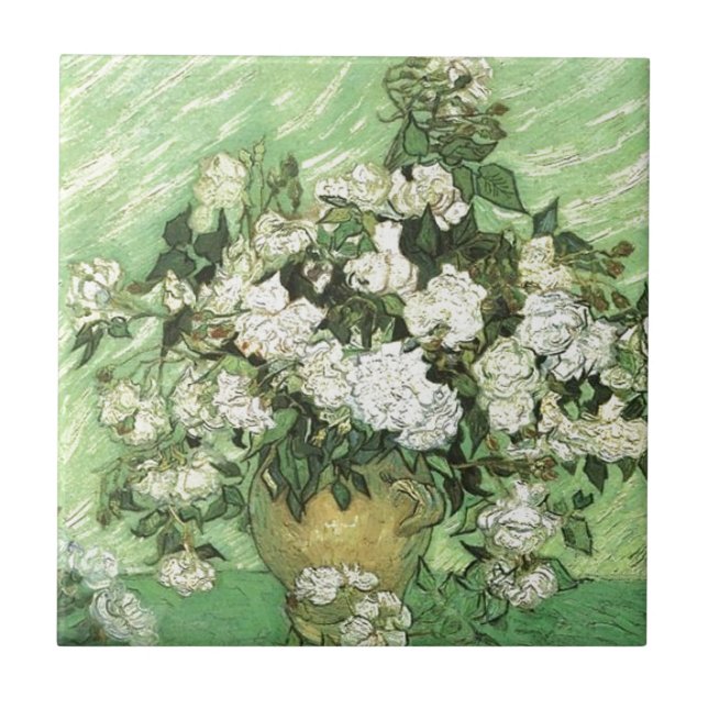 Vase com Rosas - Van Gogh (Frente)