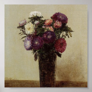 Vase das Flores Fantin-Latour Poster