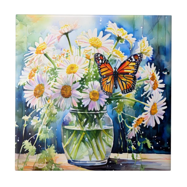 Vase de Daisies Bonito Floral (Frente)