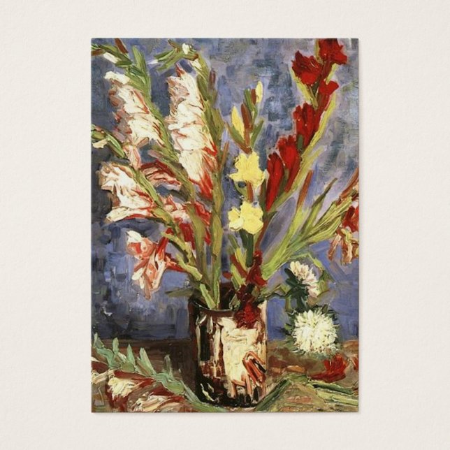 Vase with Gladioli Vincent van Gogh (Frente)