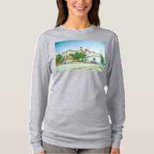 Vasilitsi - Centro - Camiseta Feminina Manga Long