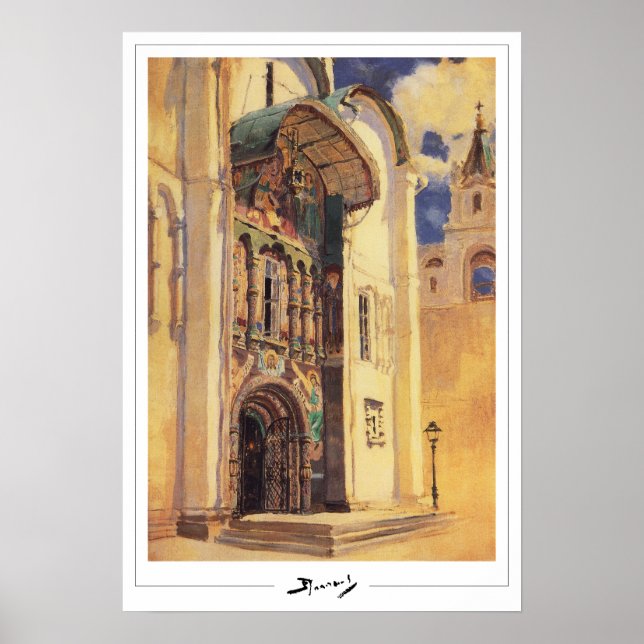 Vasily Polenov Zedign Art Poster #26 (Frente)