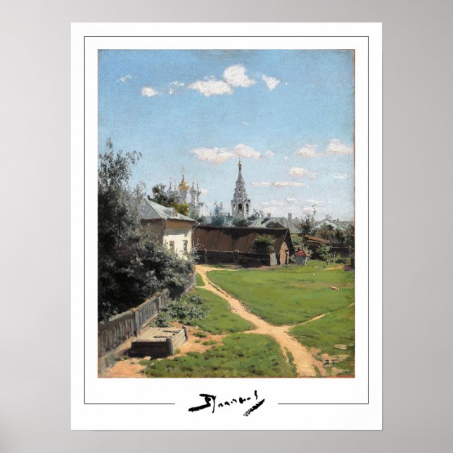 Vasily Polenov Zedign Art Poster nº 12 (Frente)