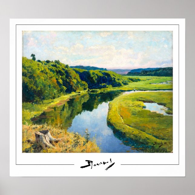 Vasily Polenov Zedign Art Poster nº 3 (Frente)