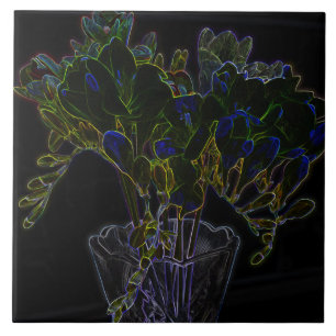 Vaso com freesia
