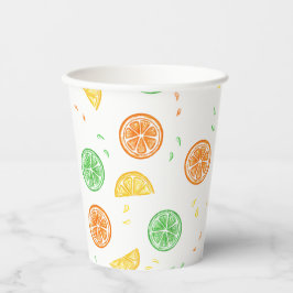 Vaso de papel limonada