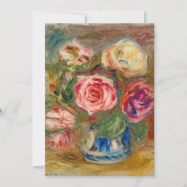 Vaso de Rosas | Renoir (Frente)