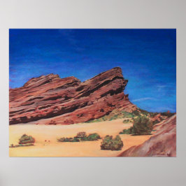 Vasquez Rocks Poster