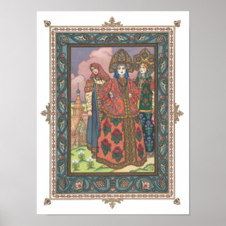 Vassilissa, a bela Poster Folktale russa