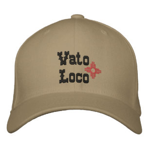 Vato Loco Zia Sun Baseball Boné Hat NAME