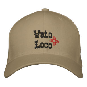 Vato Loco Zia Sun Baseball Boné Hat NAME