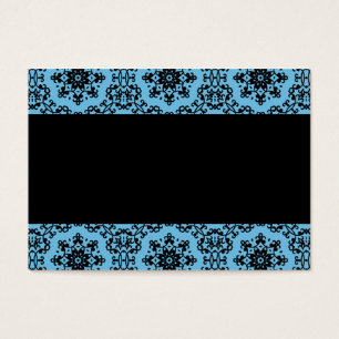 Vazio azul e preto elegante do damasco