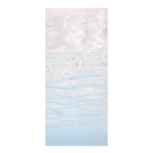 Vazio azul elegante do menu do programa do oceano