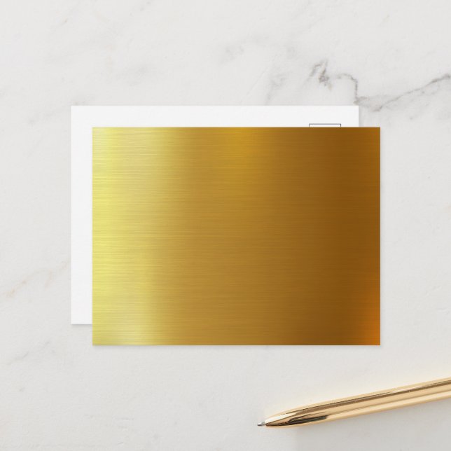 VAZIO CRIE O SEU CARTÃO POSTAL DOURADO (Frente/Verso In Situ)