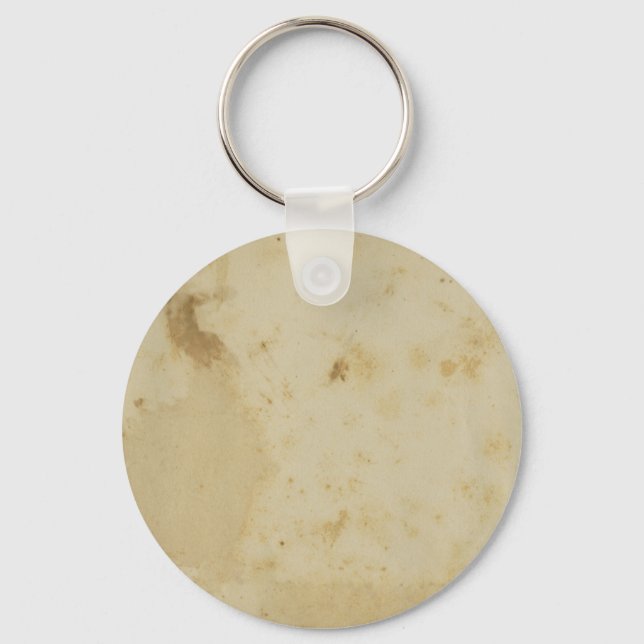 Vazio de botão redondo com Chaveiro antigo retém 1 (Frente)