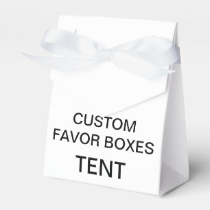 Vazio de caixas personalizado costume do favor da