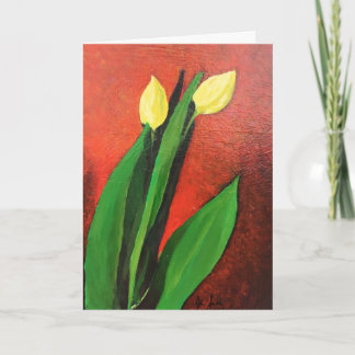 Vazio de Cartão de Saudação Dobrado Standard, 5" x