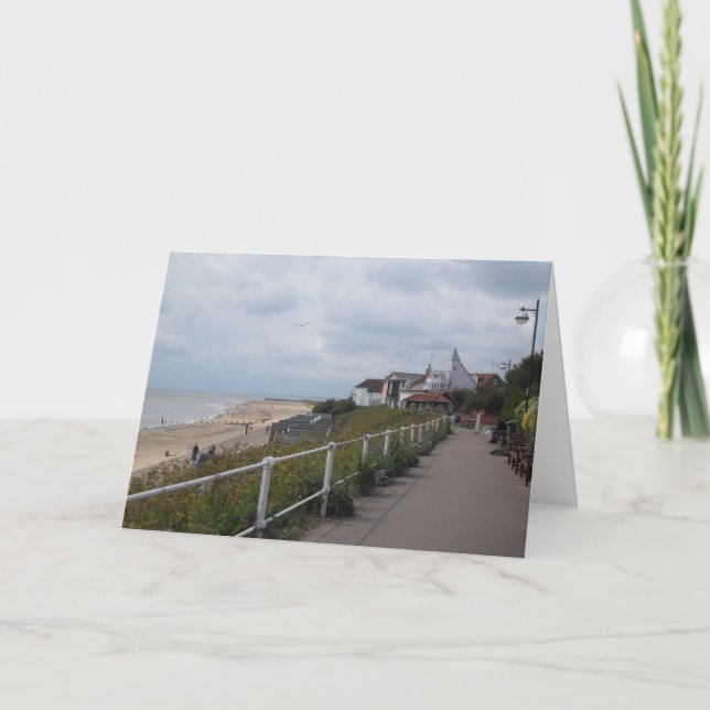 Vazio de cartão de saudação para sul (Frente)