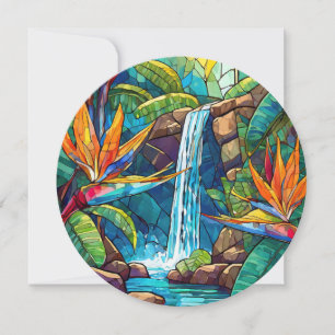 Vazio de cartas de arte do Havaí aloha