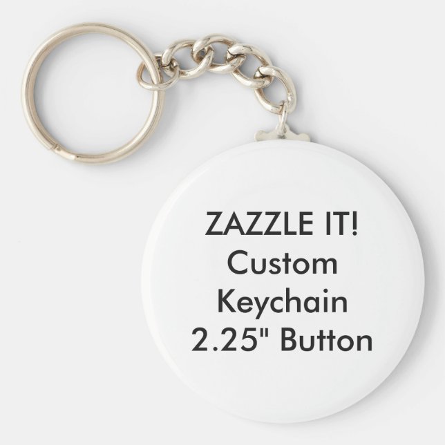 Vazio de Chaveiro de Chave de Botão Arredondado Pe (Frente)