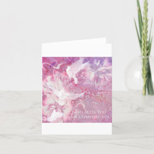 Vazio do Cartão de condolências da porta