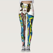 Vazio" Logotipos" Leggings