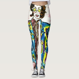 Vazio" Logotipos" Leggings