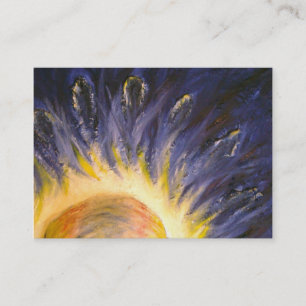 Vazio observador do cartão de visita da mente