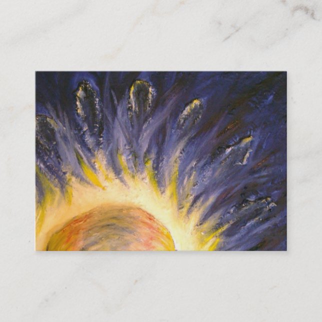 Vazio observador do cartão de visita da mente (Frente)