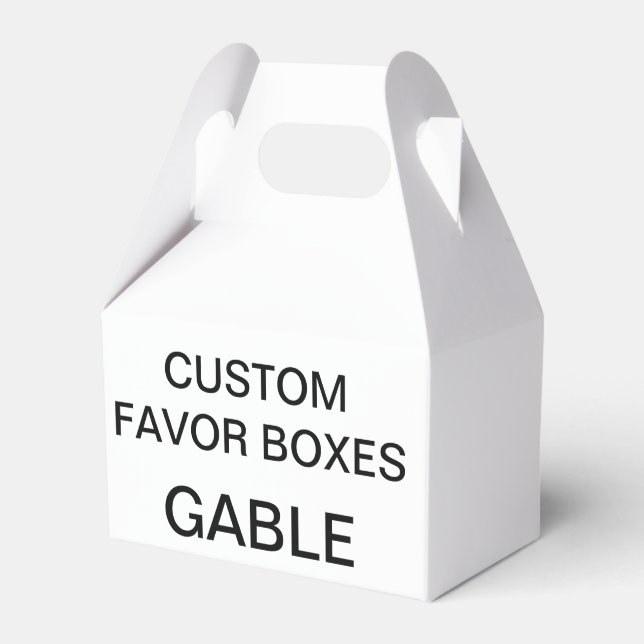 Vazio Personalizado de Caixas de Favoritos Gable (Frente)