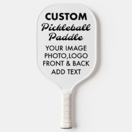 Vazio PICKLEBALL personalizado, BRANCO