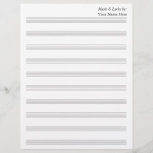 Vazio Sheet Music 10 Stave