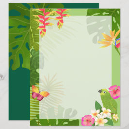 Vazio Verde do Paraíso Tropical