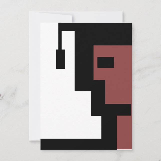 Vazios Anúncios de Festa de formatura Convites (Frente)