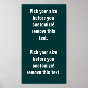 Vazios poster de fundo grandes a pequenos Consulte